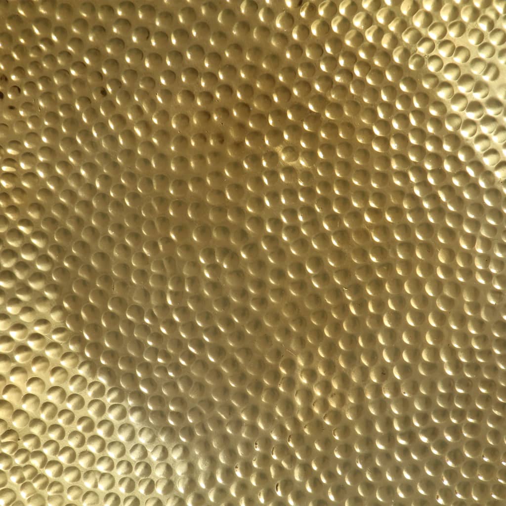 Table basse Aluminium martelé 70x30 cm Laiton - Imagem 9
