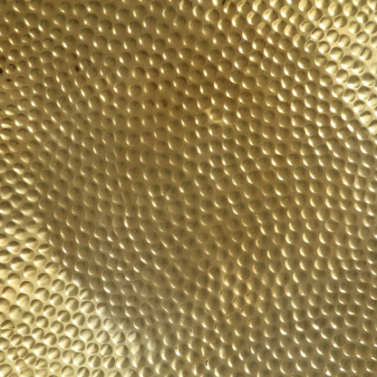 Table basse Aluminium martelé 70x30 cm Laiton - Imagem 9