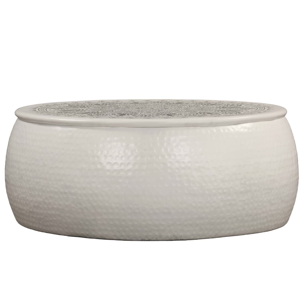 Table basse Aluminium martelé 70x30 cm - Imagem 2