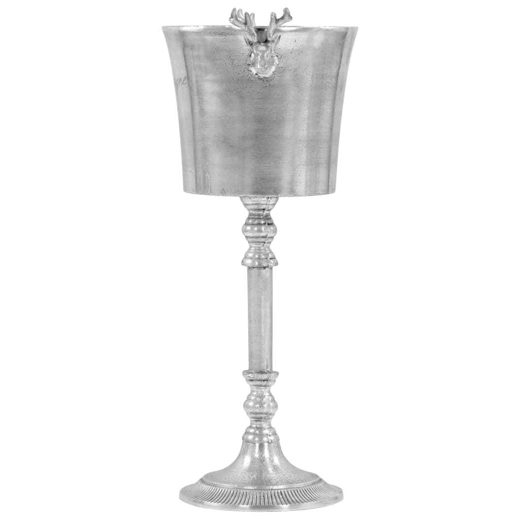 Seau à champagne Aluminium solide 39x29x71 cm Argenté - Imagem 3