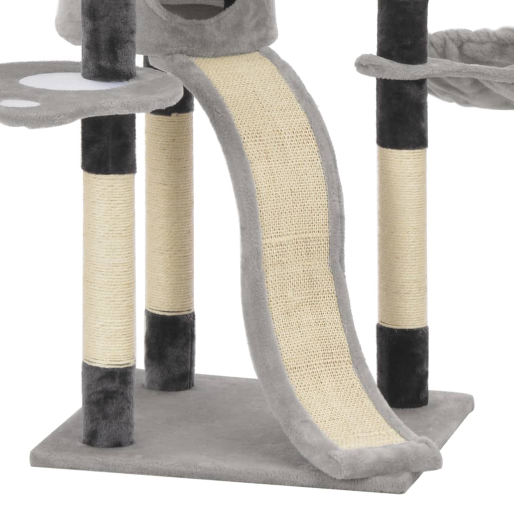 Arbre à chat avec griffoirs en sisal  145 cm - Imagem 5
