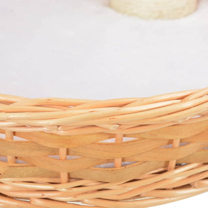 Arbre à chat en bois de saule & sisal naturel — design élégant - Imagem 6