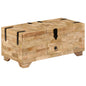 Table basse Bois de manguier massif 80x40x35 cm - Imagem 1