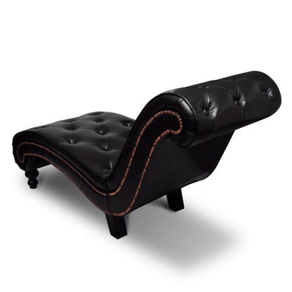 Chaise longue Marron Similicuir - Imagem 4