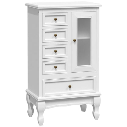 Armoire avec 5 tiroirs et 2 étagères - Imagem 2