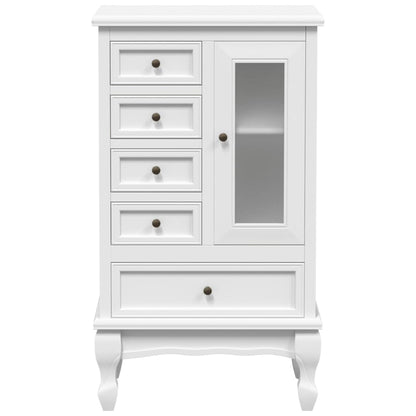 Armoire avec 5 tiroirs et 2 étagères - Imagem 6