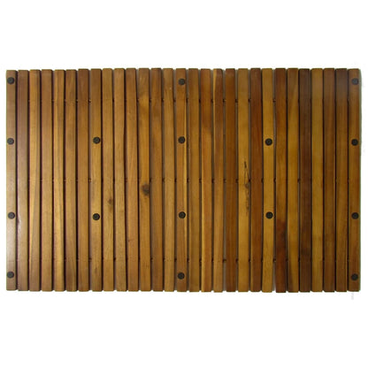 Tapis de bain 2 pcs Acacia 80x50 cm - Imagem 4
