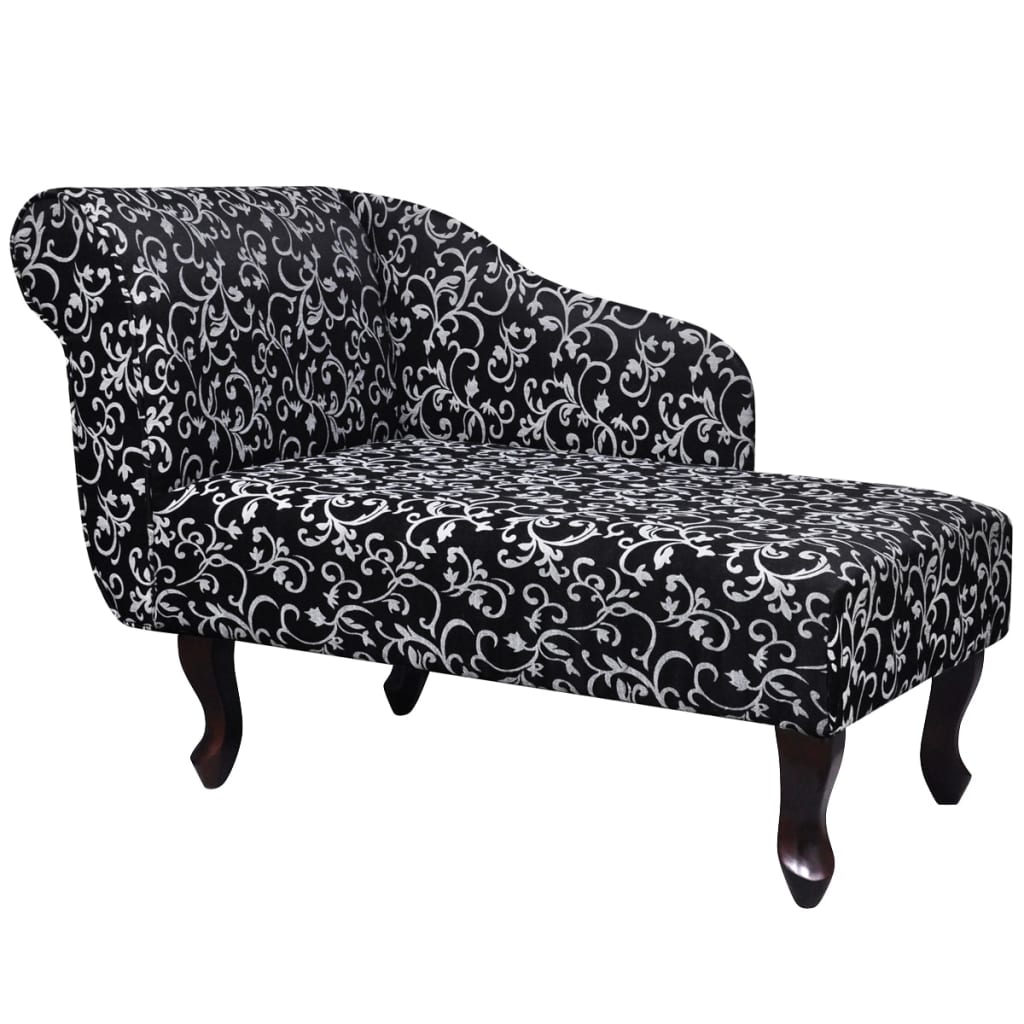 Chaise longue  et blanc Tissu - Imagem 1