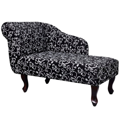 Chaise longue  et blanc Tissu - Imagem 1