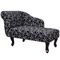 Chaise longue  et blanc Tissu - Imagem 1