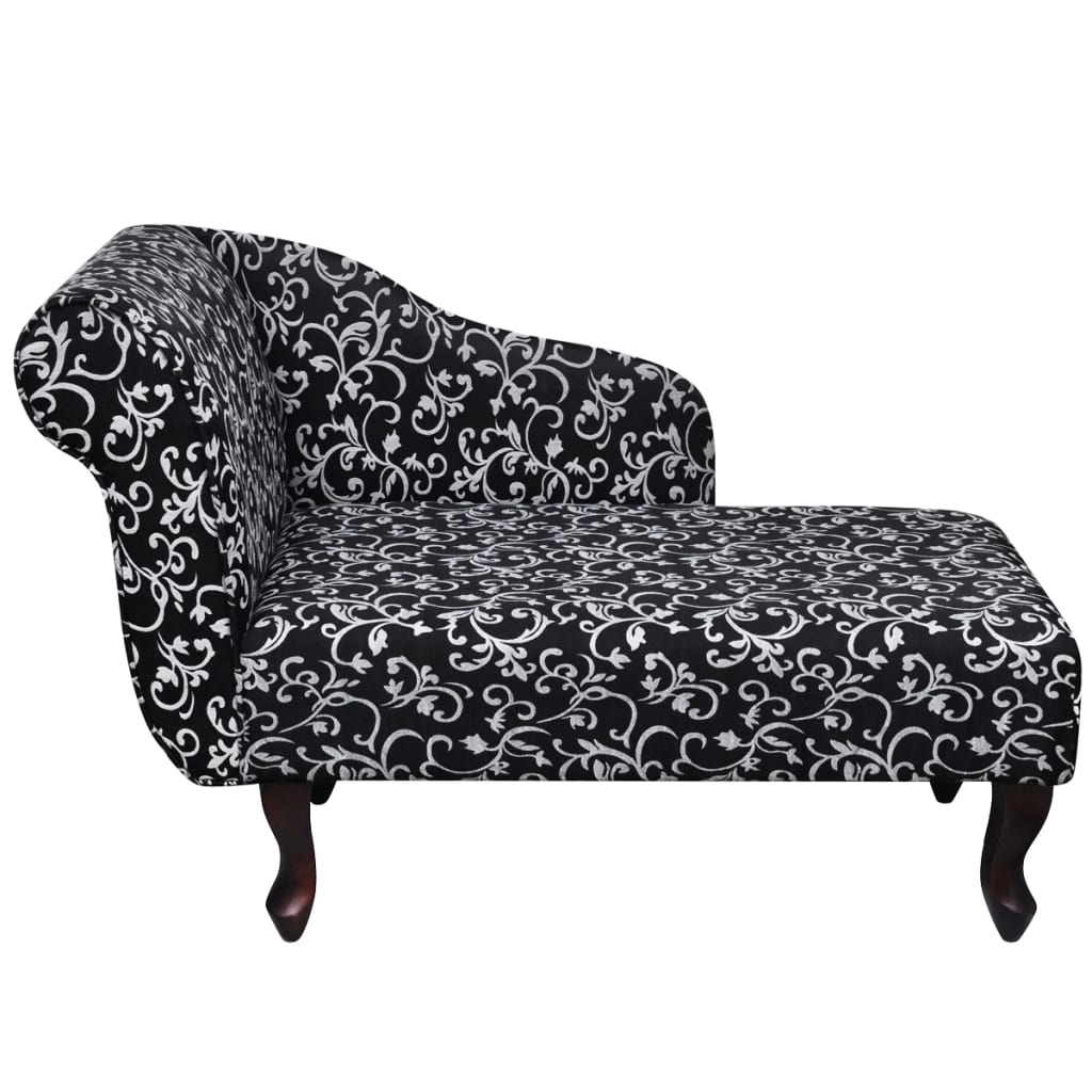 Chaise longue  et blanc Tissu - Imagem 2
