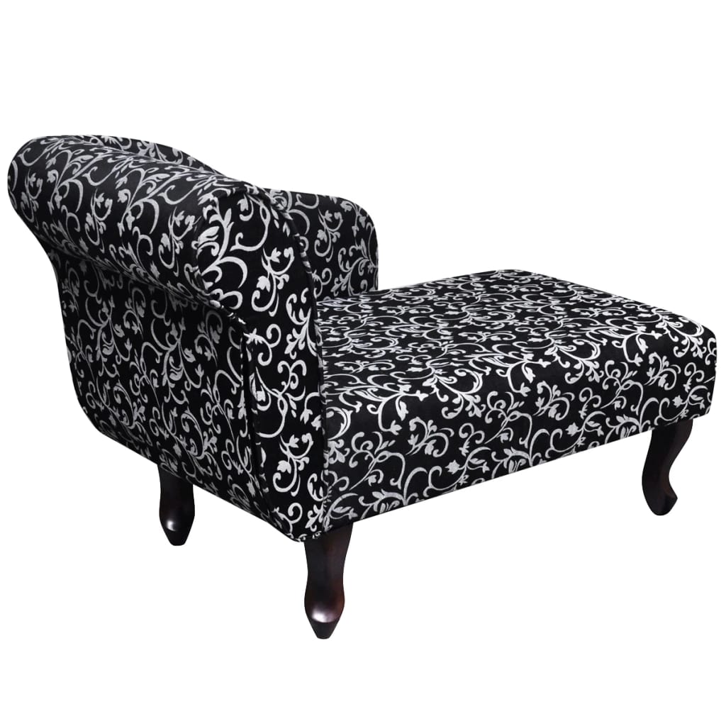 Chaise longue  et blanc Tissu - Imagem 3