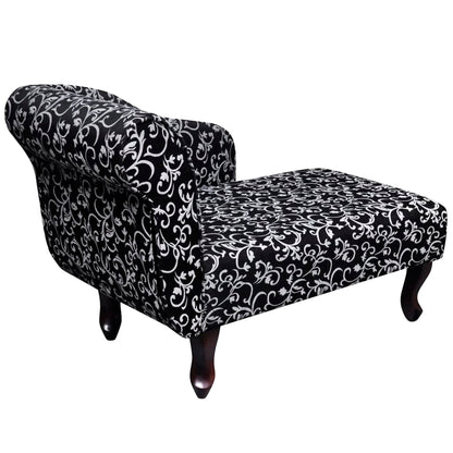 Chaise longue  et blanc Tissu - Imagem 3