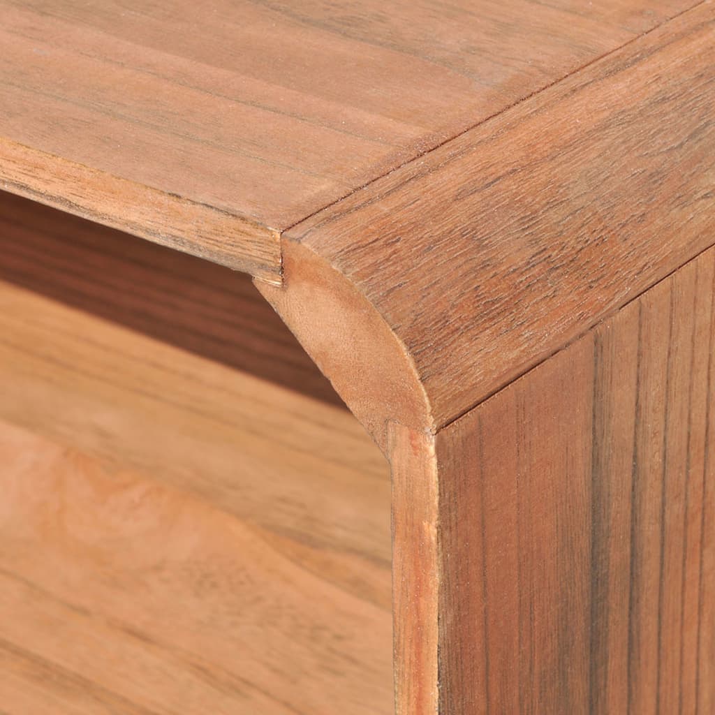 Table basse 90x55,5x38,5 cm Bois solide de Paulownia Marron - Imagem 4