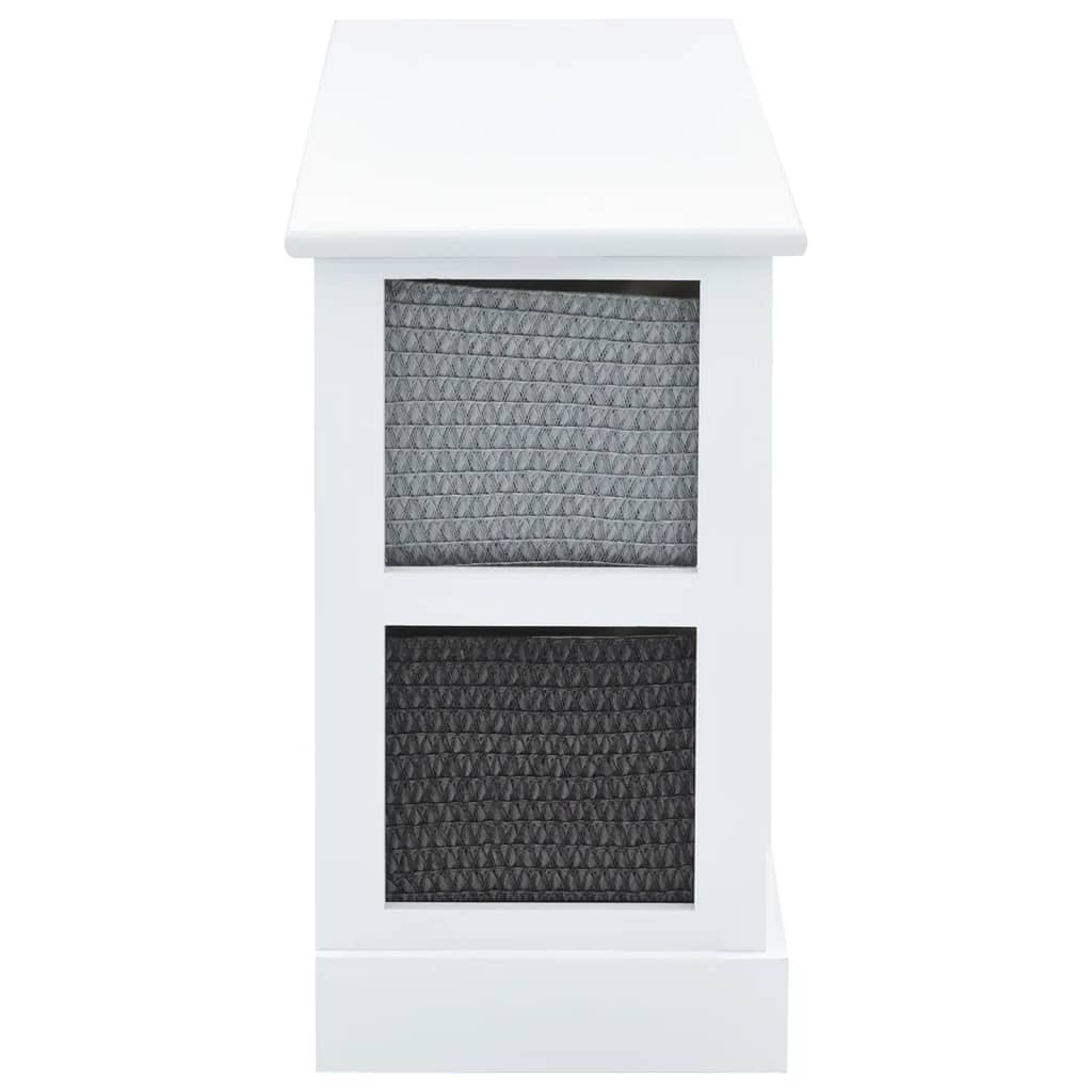 Banc de rangement 6 tiroirs Bois - Imagem 5