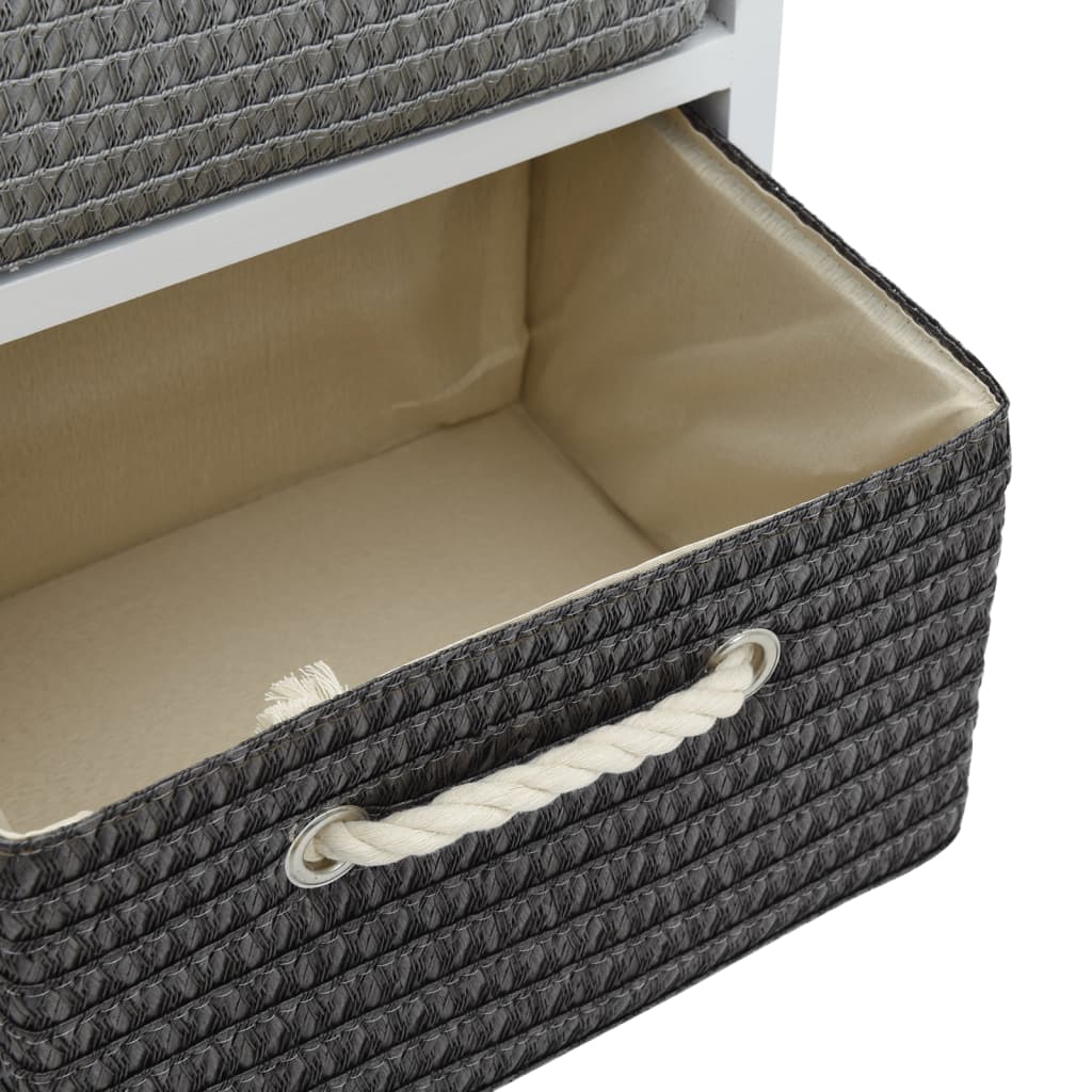 Banc de rangement 6 tiroirs Bois - Imagem 7