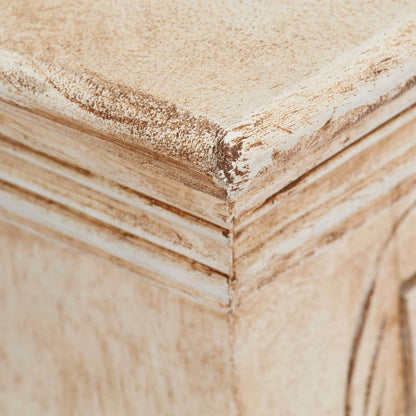 Table de chevet 40x30x50 cm Bois de manguier massif - Imagem 6