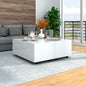Table basse  brillant 100x100x35 cm - Imagem 1