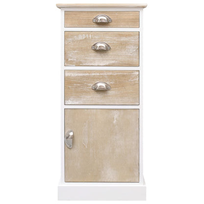 Armoire latérale 38x28x86 cm Bois de Paulownia - Imagem 2