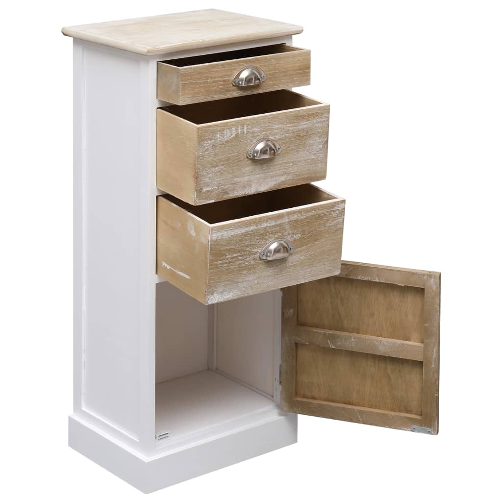Armoire latérale 38x28x86 cm Bois de Paulownia - Imagem 4