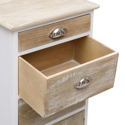 Armoire latérale 38x28x86 cm Bois de Paulownia - Imagem 5