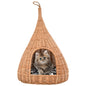 Panier pour chats avec coussin 40x60 cm Saule naturel - Imagem 1
