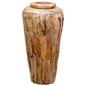Vase de décoration  Bois de teck solide - Imagem 8