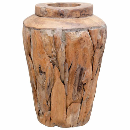 Vase de décoration  Bois de teck solide - Imagem 1
