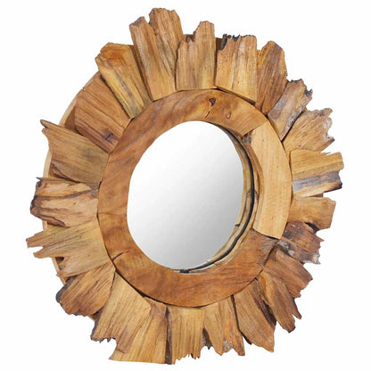 Miroir mural 60 cm Teck Rond - Imagem 8