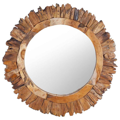 Miroir mural 60 cm Teck Rond - Imagem 1