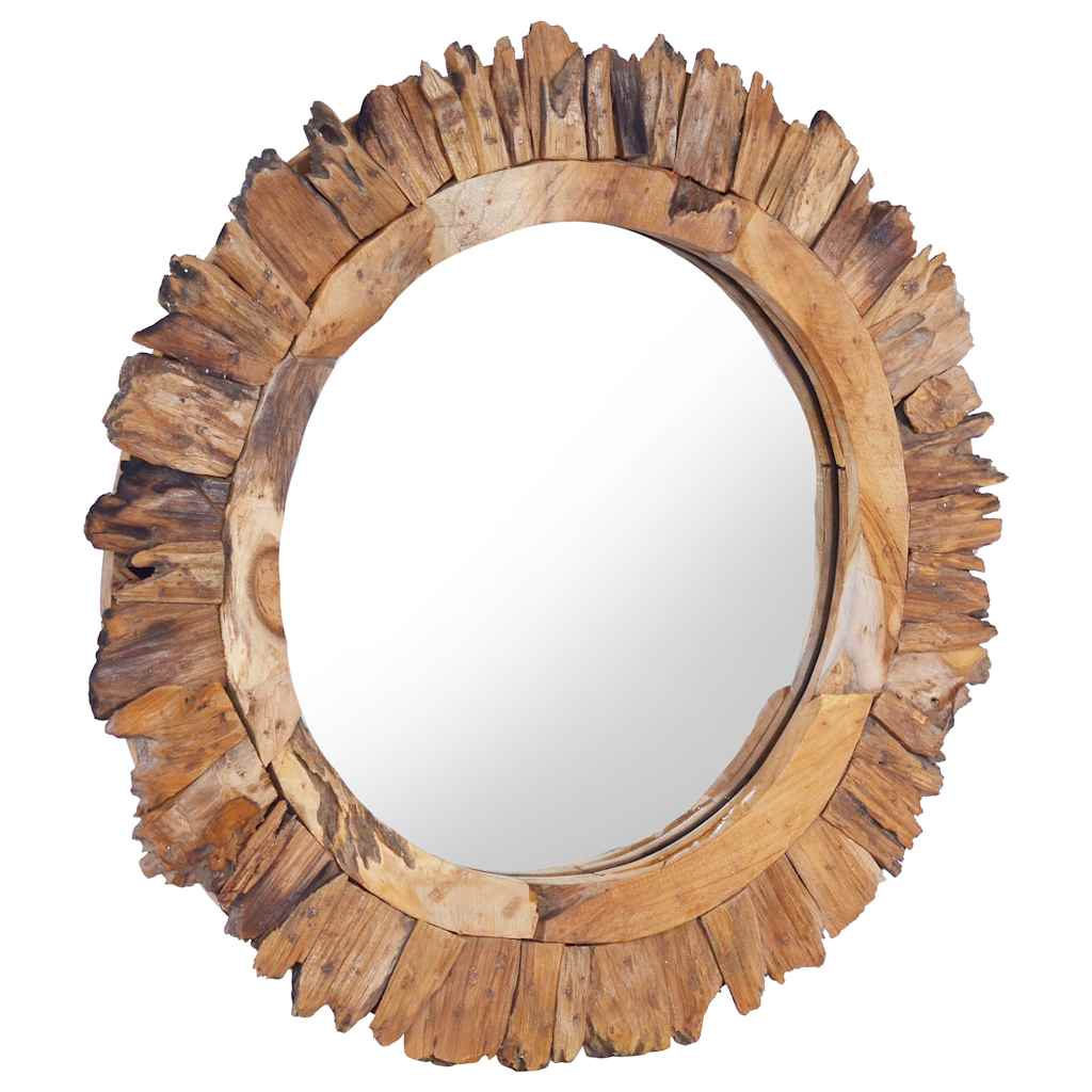 Miroir mural 60 cm Teck Rond - Imagem 2