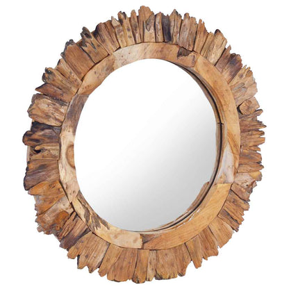 Miroir mural 60 cm Teck Rond - Imagem 2