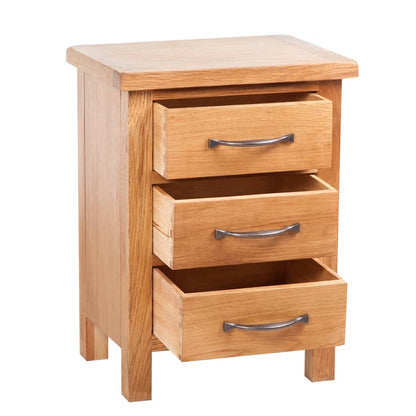 Tables de chevet 2 pcs 40x30x54 cm Bois de chêne massif - Imagem 3