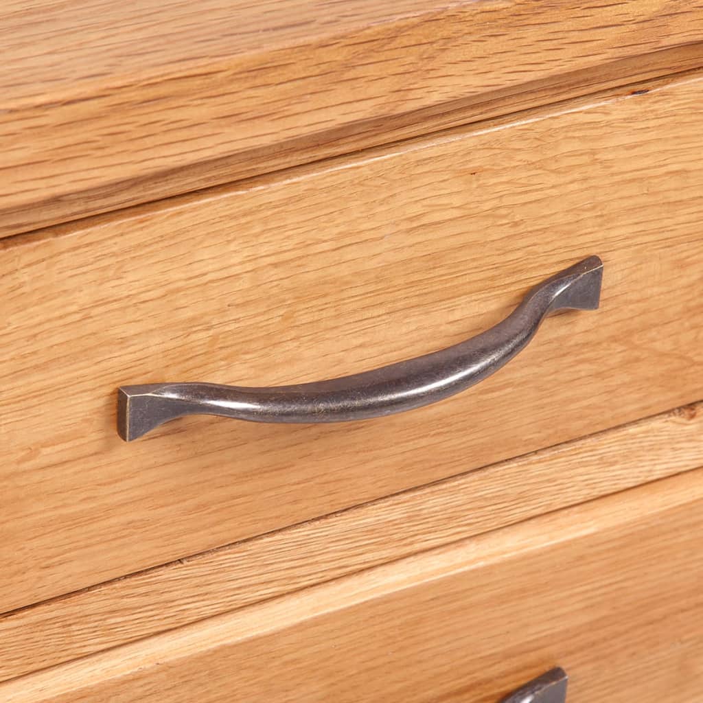 Tables de chevet 2 pcs 40x30x54 cm Bois de chêne massif - Imagem 5