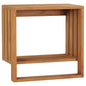 Porte-serviette mural 35x20x35 cm Bois de teck solide - Imagem 1