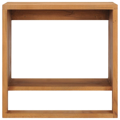 Porte-serviette mural 35x20x35 cm Bois de teck solide - Imagem 2