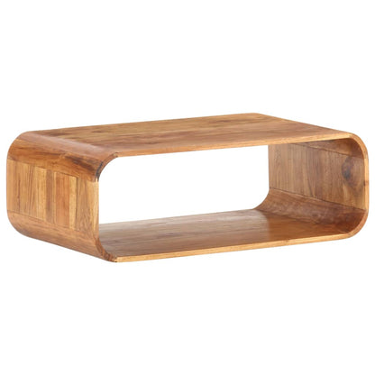 Table basse 90x50x30 cm Bois d'acacia massif - Imagem 1