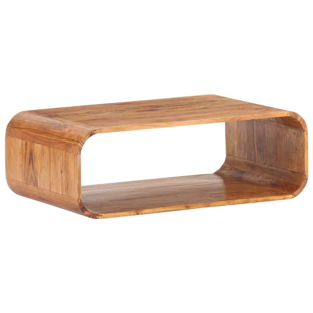 Table basse 90x50x30 cm Bois d'acacia massif - Imagem 11