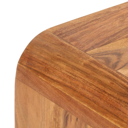 Table basse 90x50x30 cm Bois d'acacia massif - Imagem 6