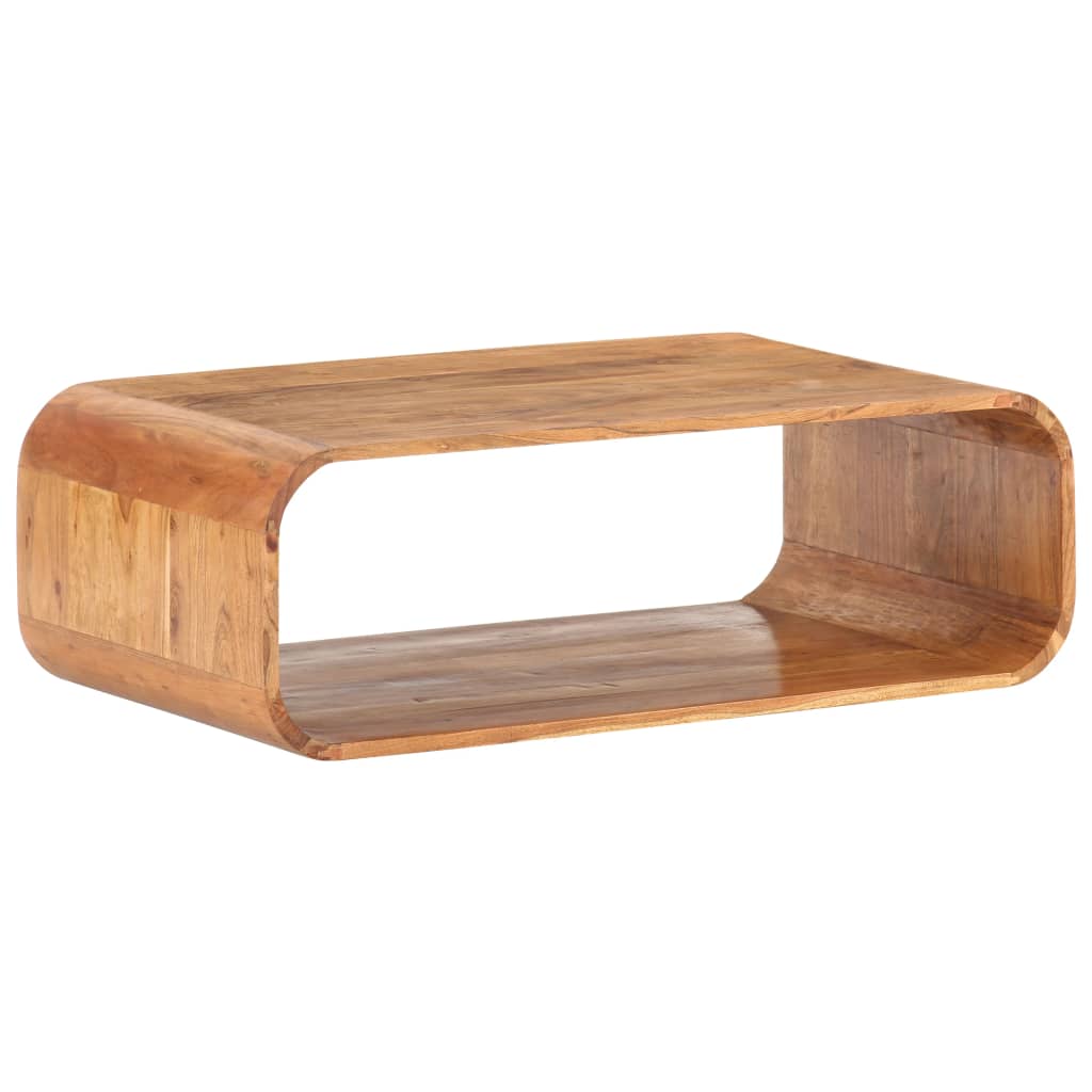 Table basse 90x50x30 cm Bois d'acacia massif - Imagem 10