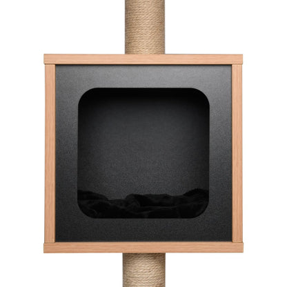 Arbre à chat avec tapis à gratter en sisal 123 cm - Imagem 13