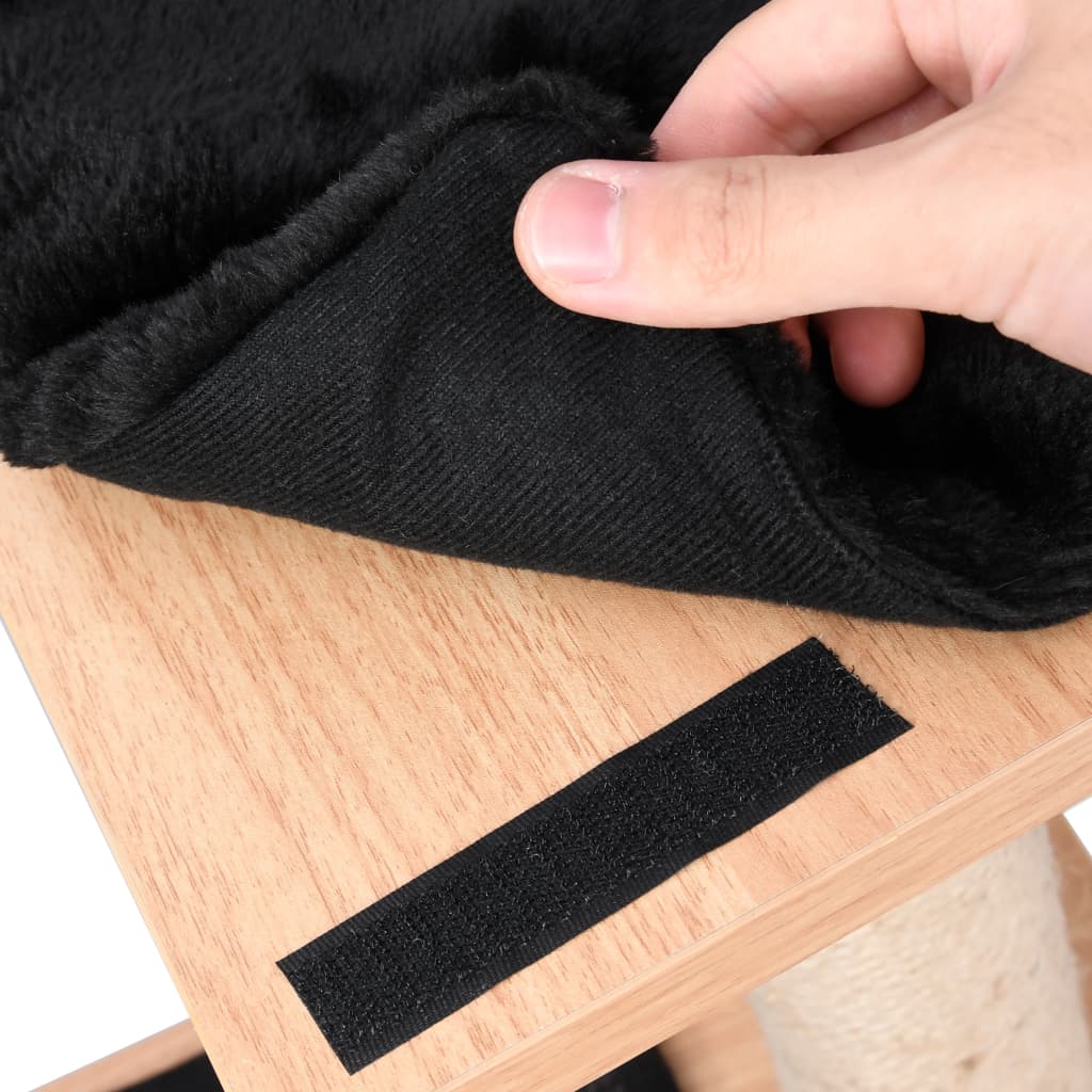 Arbre à chat avec tapis à gratter en sisal 123 cm - Imagem 15