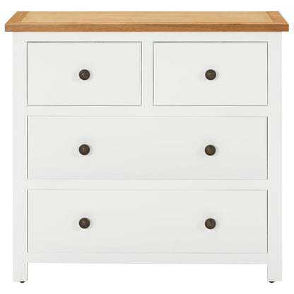 Commode 80x35x75 cm Bois de chêne massif - Imagem 3