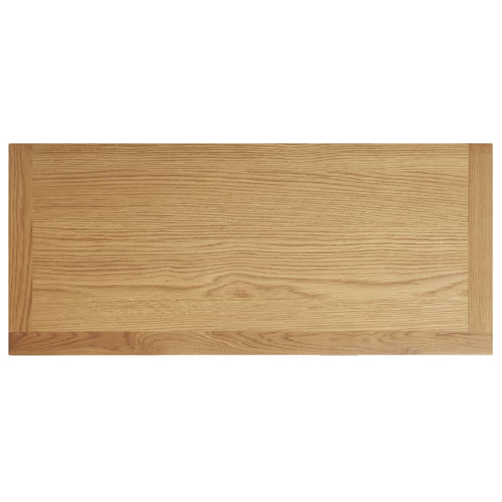 Commode 80x35x75 cm Bois de chêne massif - Imagem 6