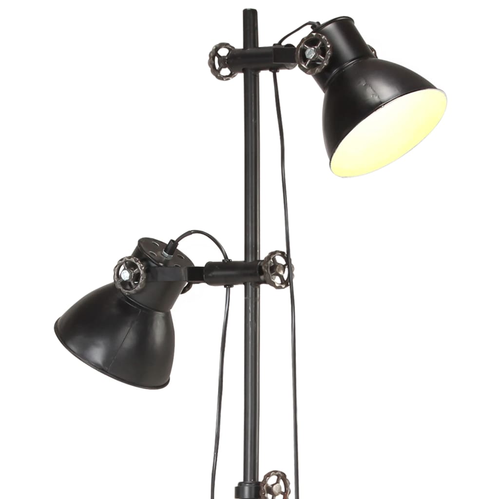 Lampadaire avec 2 abat-jour  E27 Fonte - Imagem 5