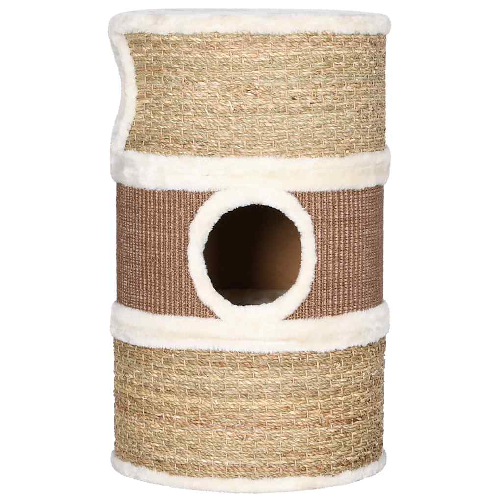 Tonneau à gratter pour chats 60 cm Herbiers marins - Imagem 3