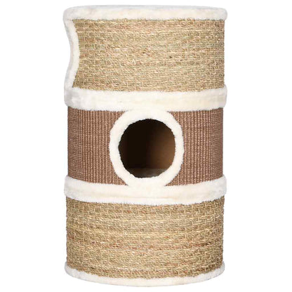 Tonneau à gratter pour chats 60 cm Herbiers marins - Imagem 3