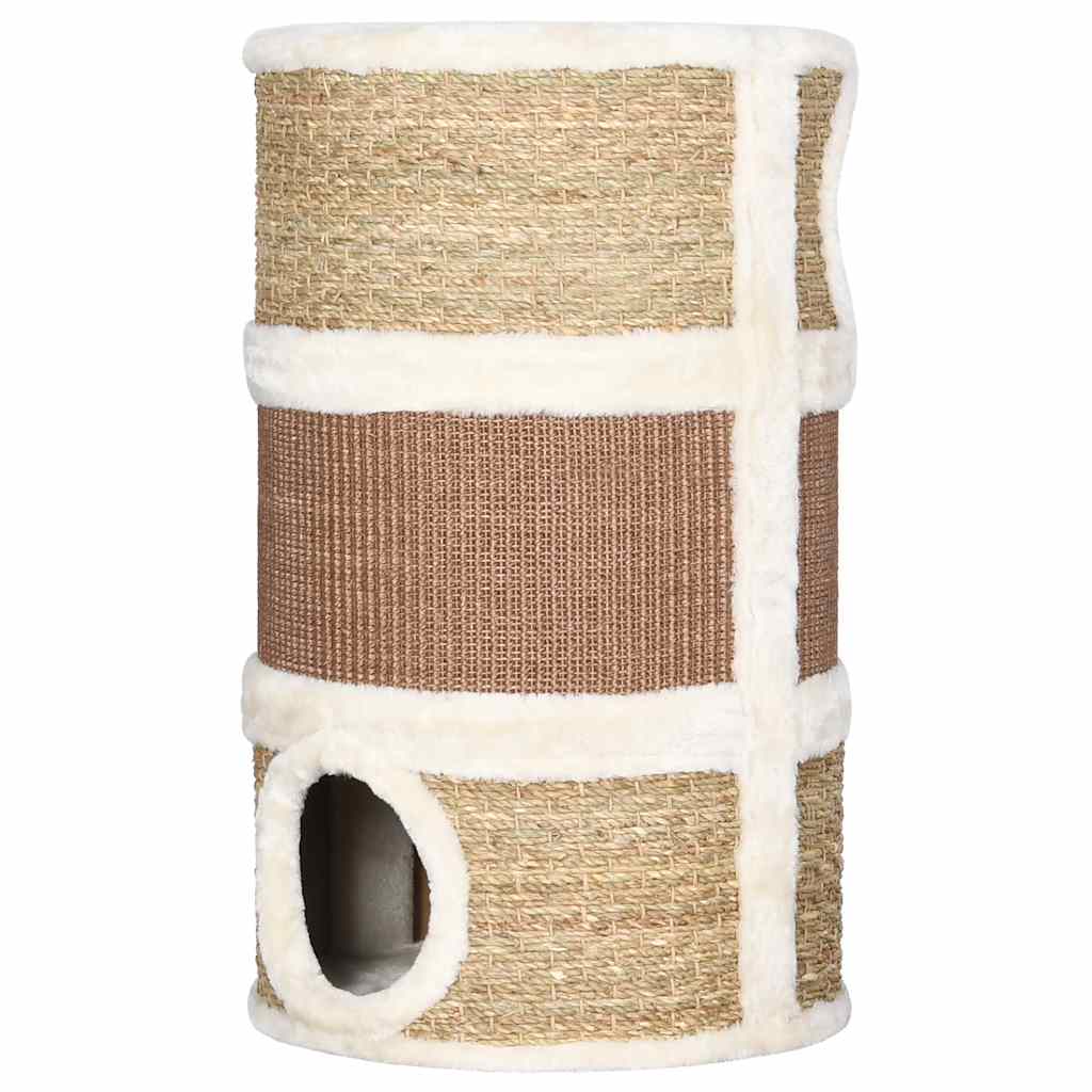 Tonneau à gratter pour chats 60 cm Herbiers marins - Imagem 4