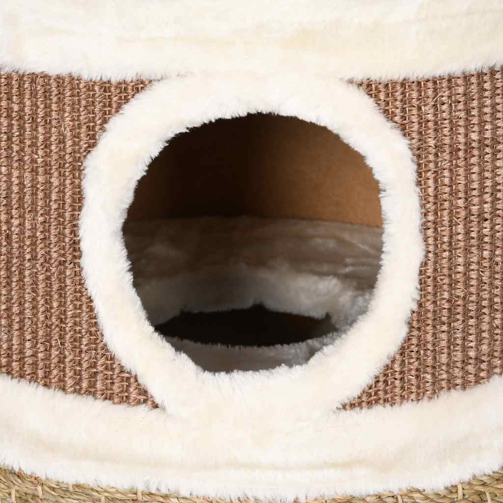 Tonneau à gratter pour chats 60 cm Herbiers marins - Imagem 6