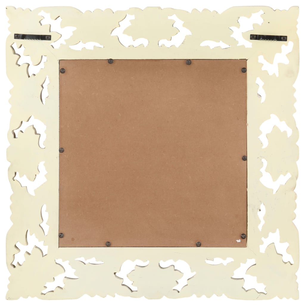 Miroir  50x50 cm Bois de manguier massif - Imagem 13